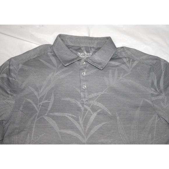 Nat Nast Luxury Originals Men's Short Sleeve Polo Shirt‎ Size XL - Picture 2 of 6